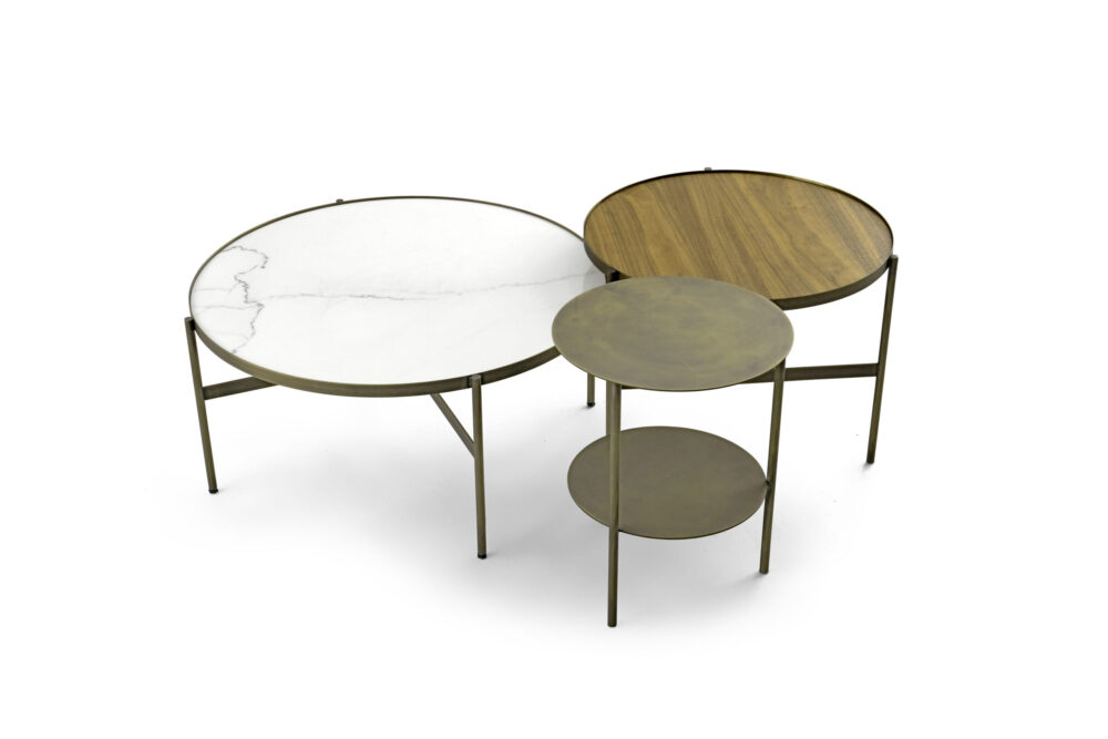 NEXUS COFFEE TABLE & NEXUS SIDE TABLE